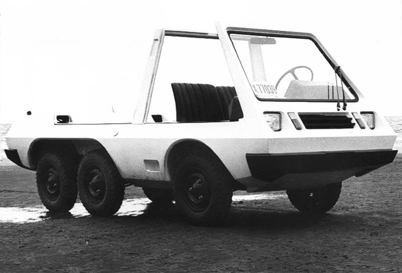 VESA, prototipo anfibio con mecánica Renault 6
